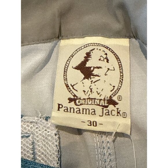 Panama Jack Men's Hybrid Quick Dry Shorts Green Size 30 NWT - Picture 3 of 5